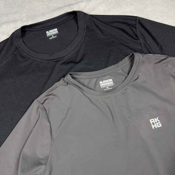 Alaskan Hardgear by Duluth Trading Co Other - Duluth Alaskan Hardgear Lot (2) Mens XL Black & Grey Performance Activewear 2pk